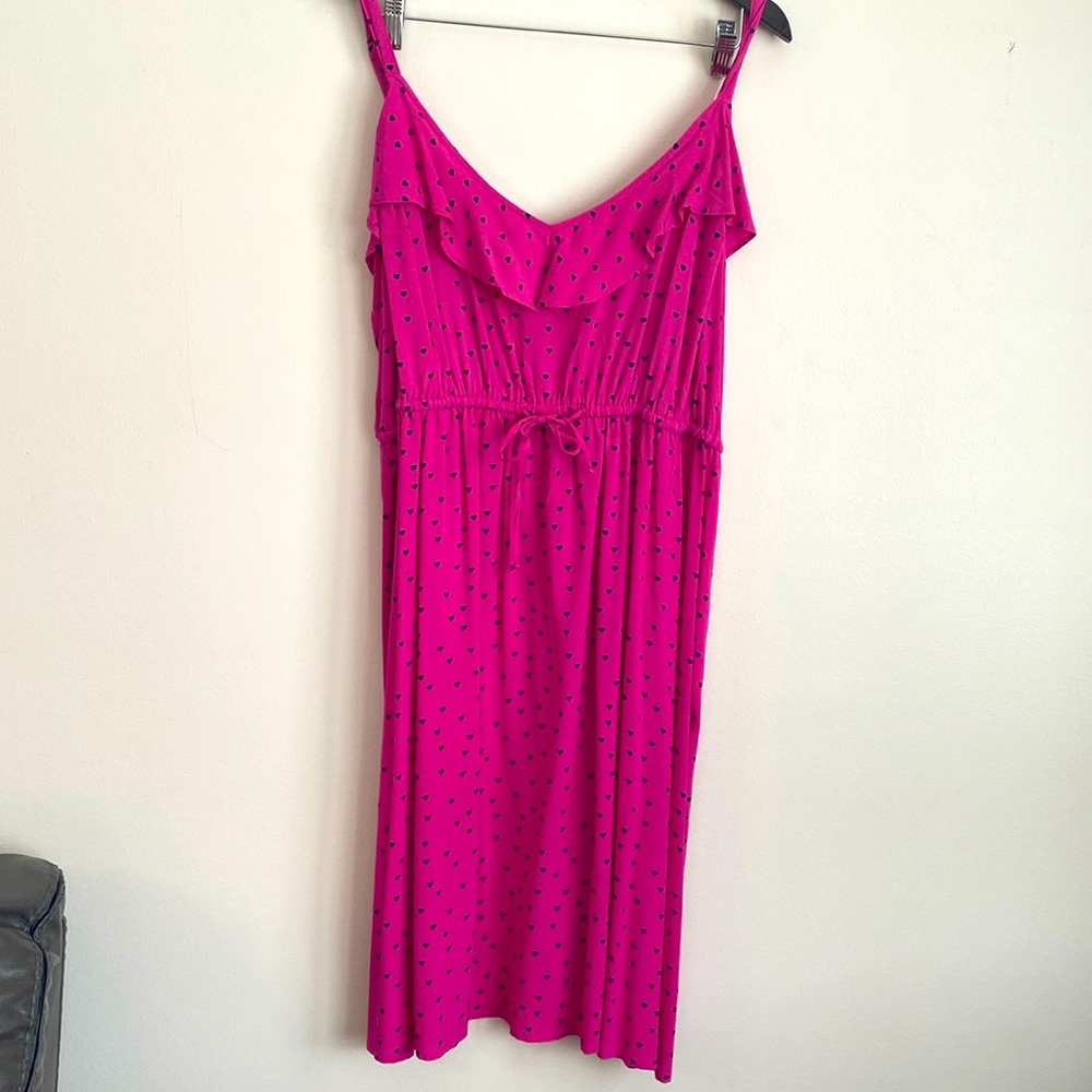 Barbie Pink Torrid Dress with Black Hearts